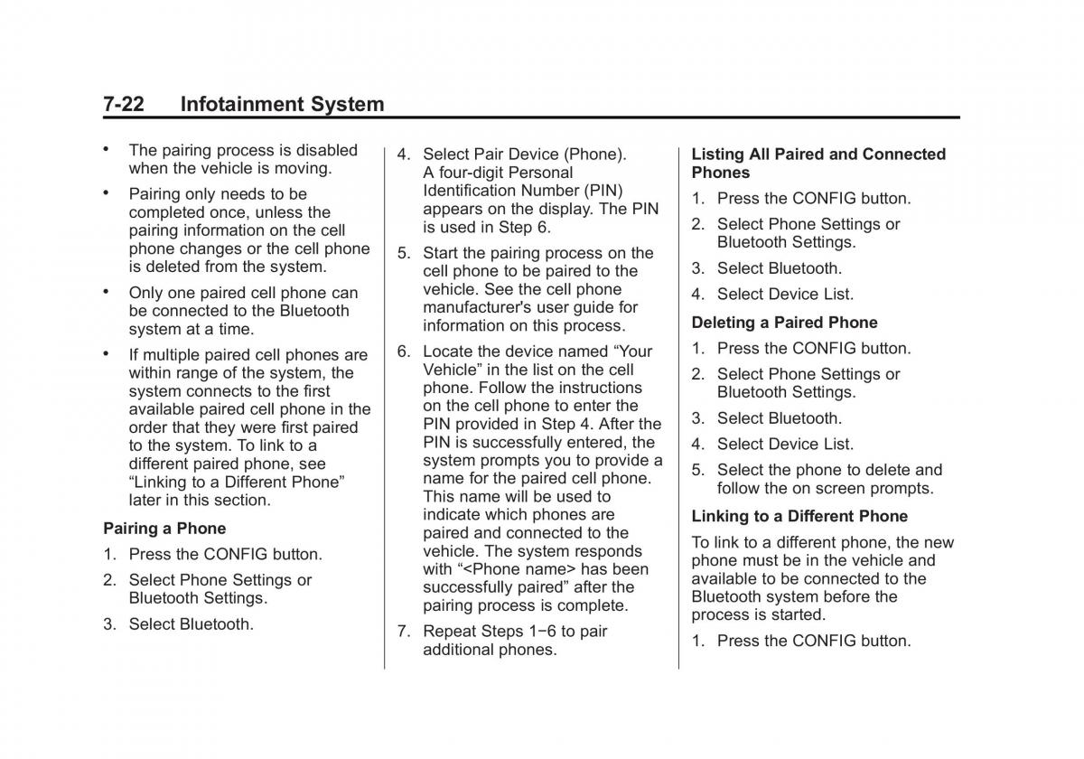 Chevrolet Camaro V 5 owners manual / page 187