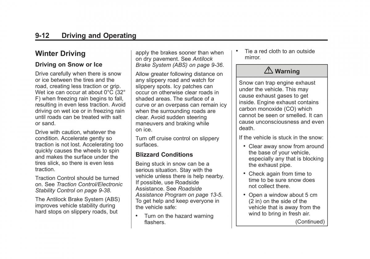 Chevrolet Camaro V 5 owners manual / page 213