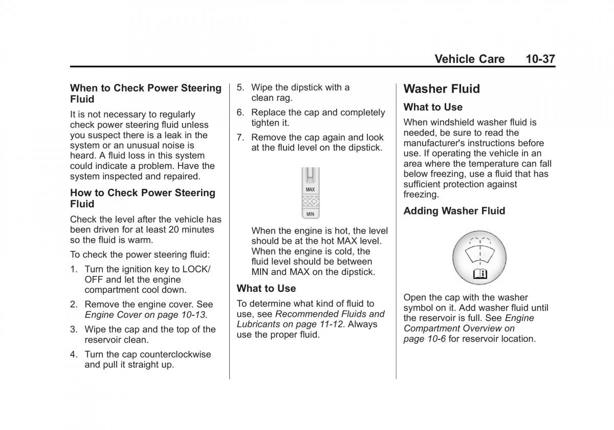 Chevrolet Camaro V 5 owners manual / page 300