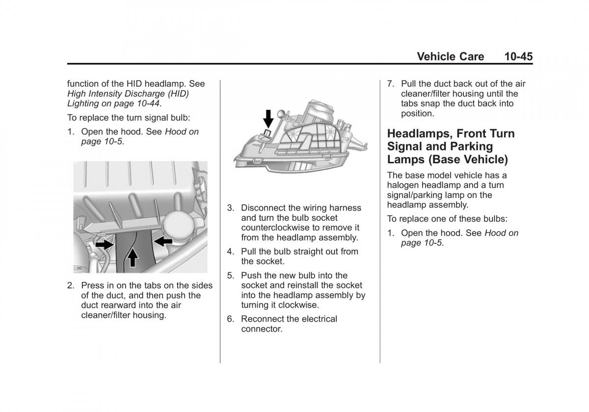 Chevrolet Camaro V 5 owners manual / page 308