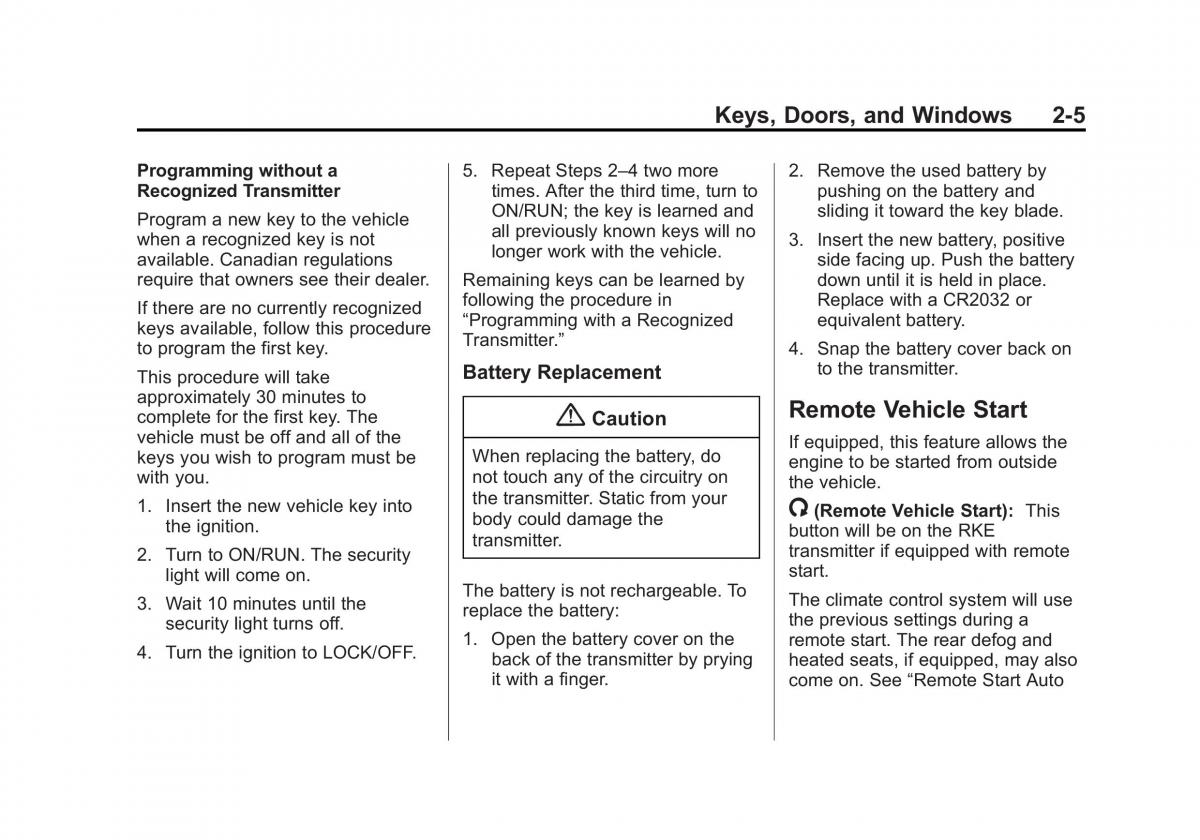 manual  Chevrolet Camaro V 5 owners manual / page 32