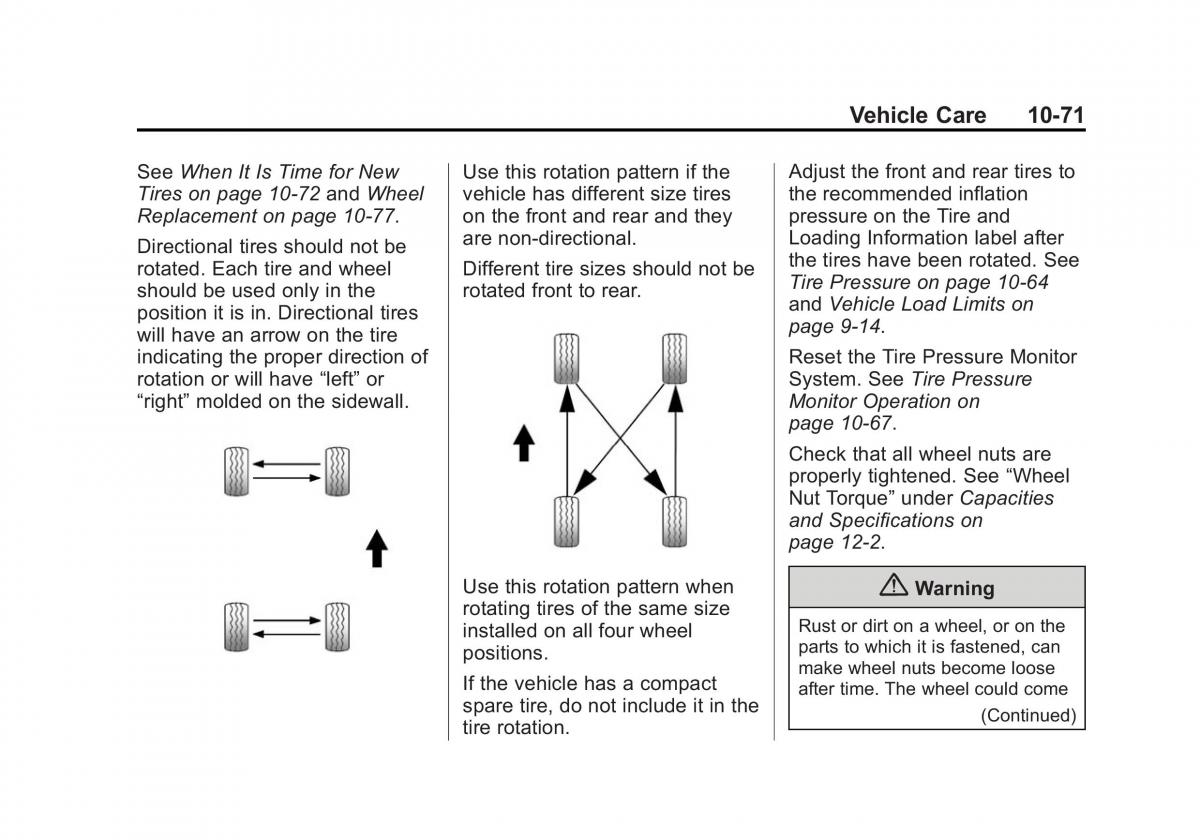 Chevrolet Camaro V 5 owners manual / page 334