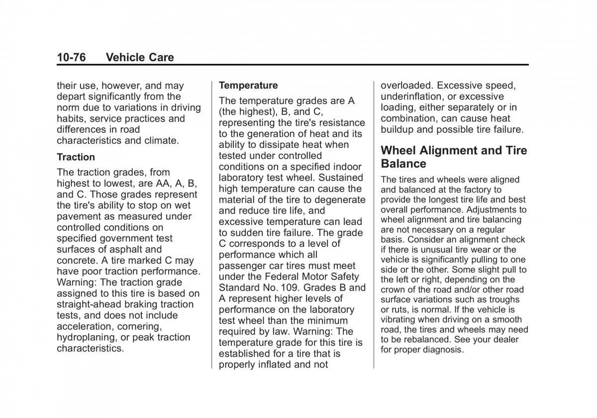 Chevrolet Camaro V 5 owners manual / page 339