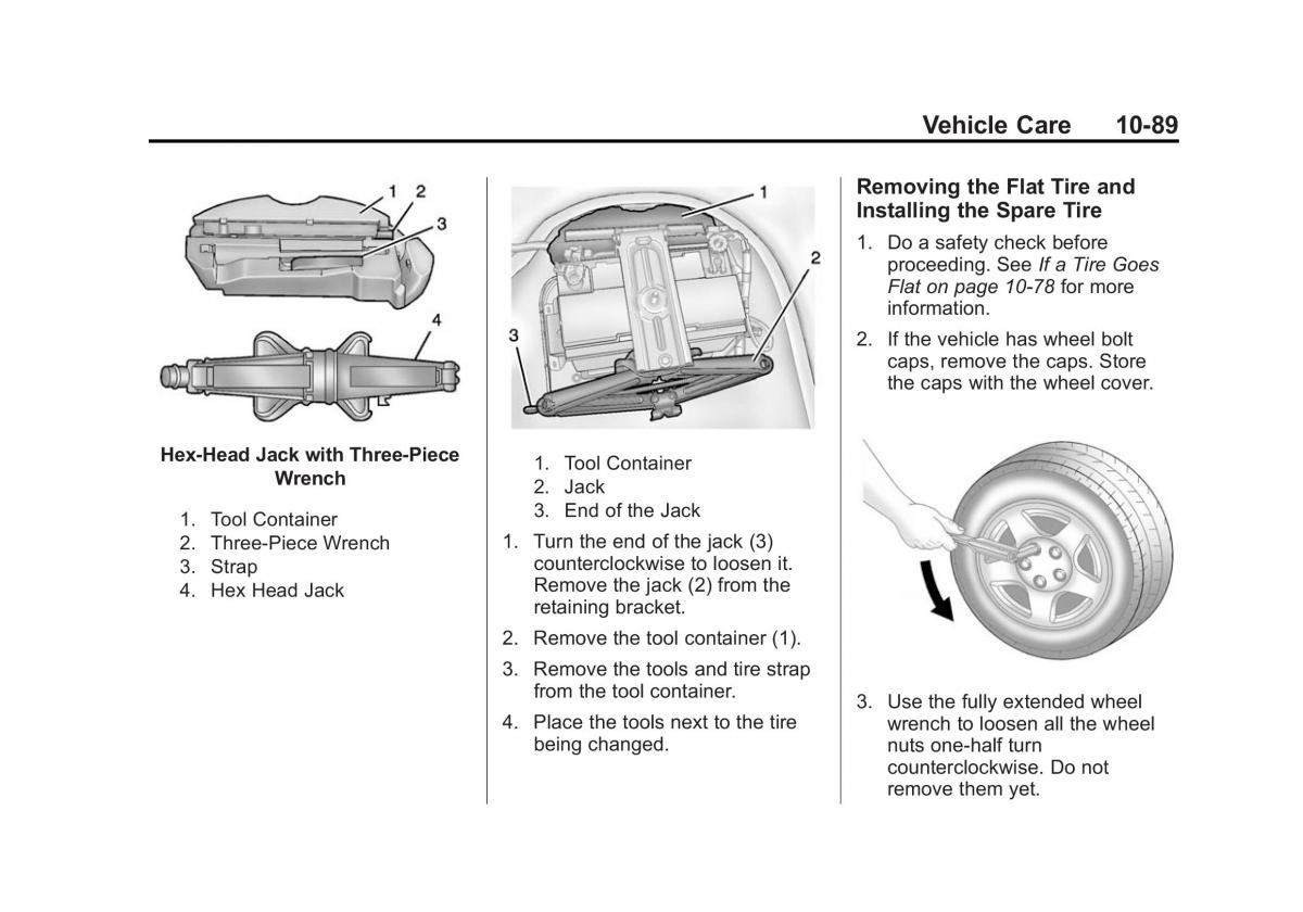 Chevrolet Camaro V 5 owners manual / page 352