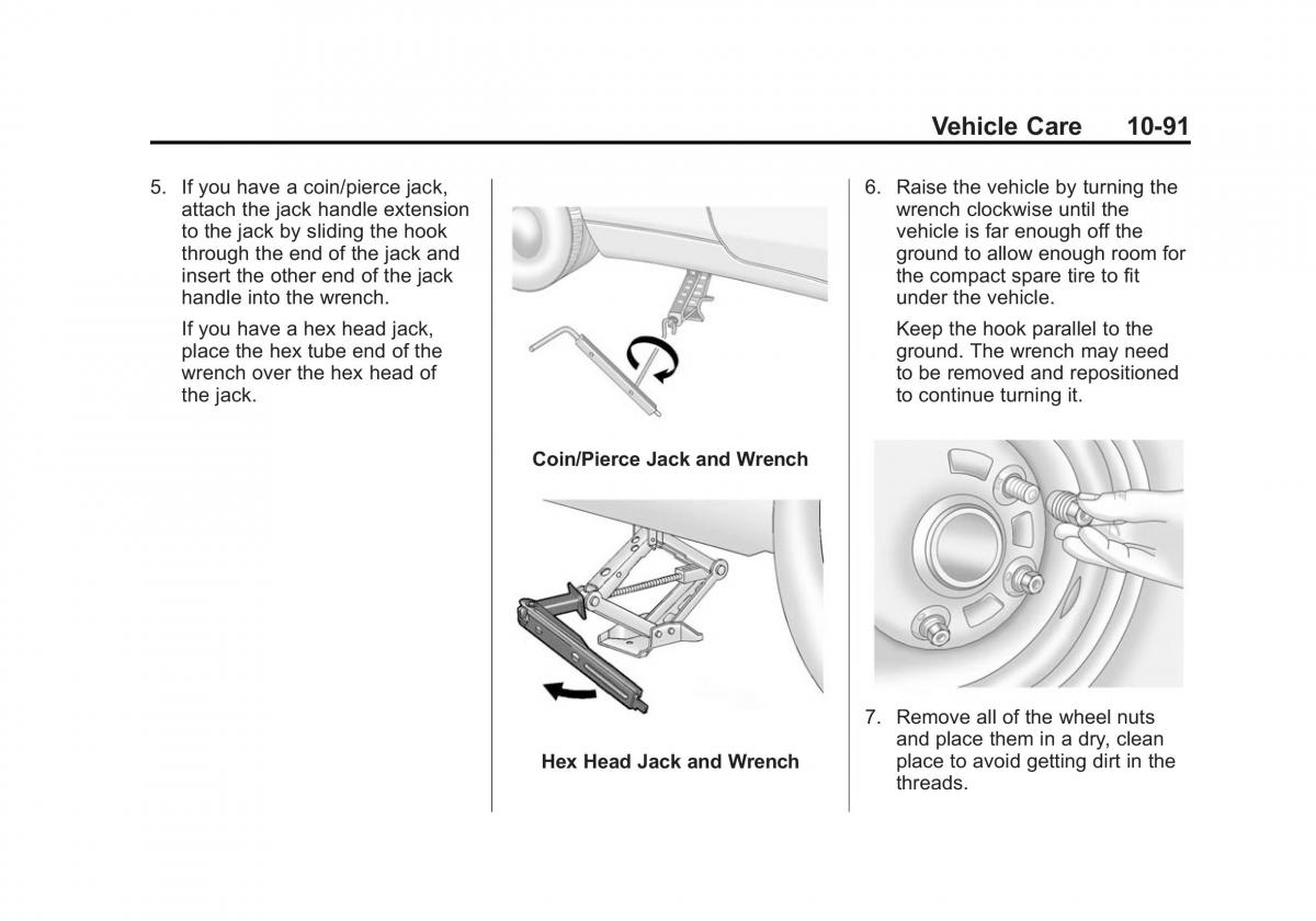 Chevrolet Camaro V 5 owners manual / page 354