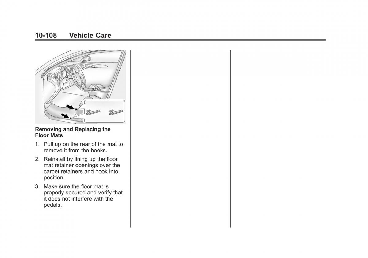 Chevrolet Camaro V 5 owners manual / page 371