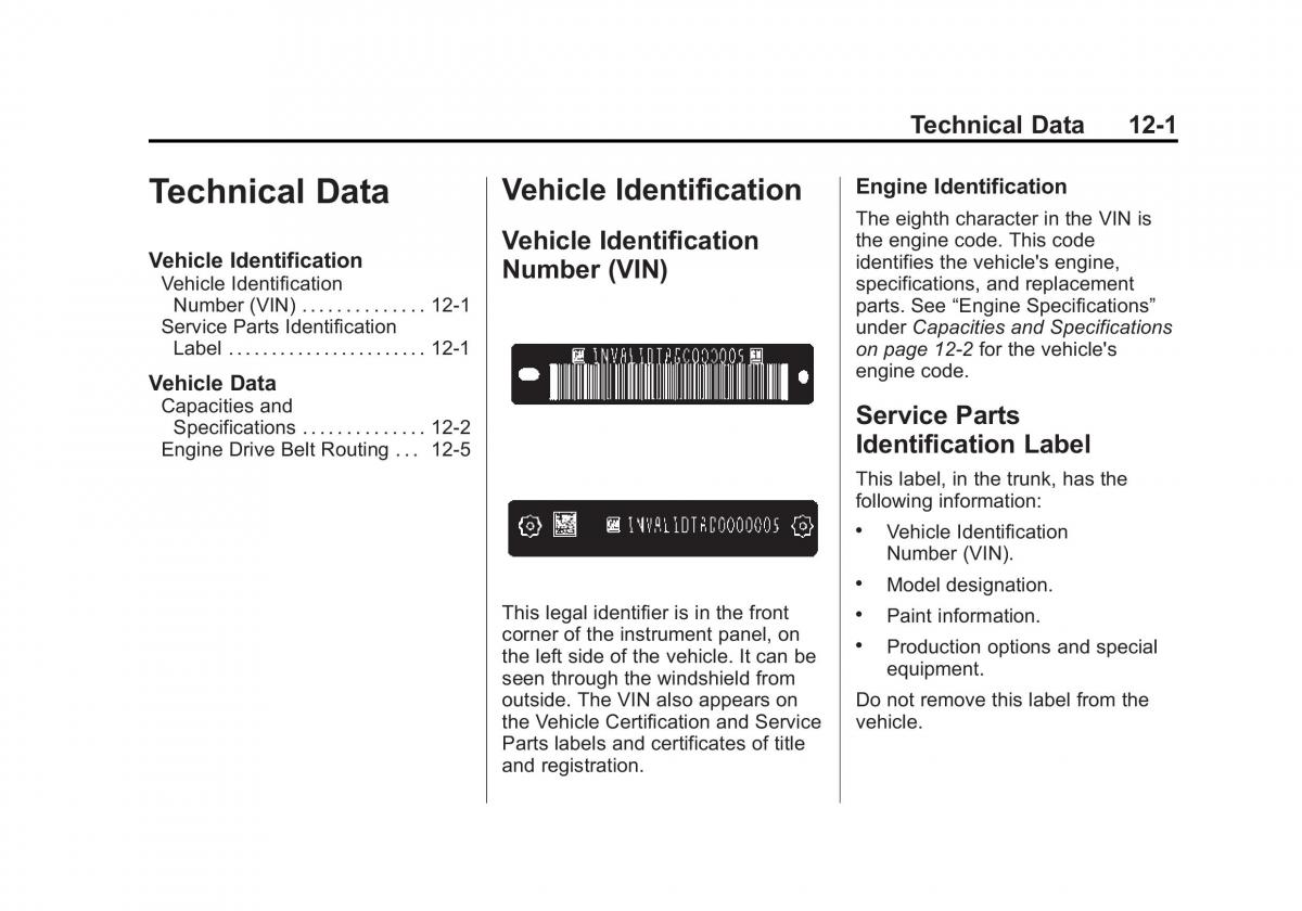 Chevrolet Camaro V 5 owners manual / page 388