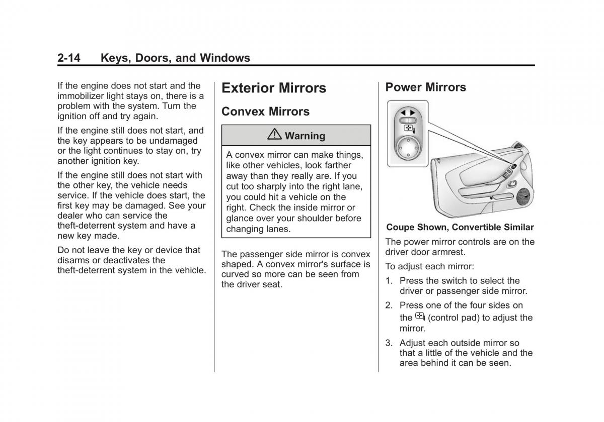 manual  Chevrolet Camaro V 5 owners manual / page 41