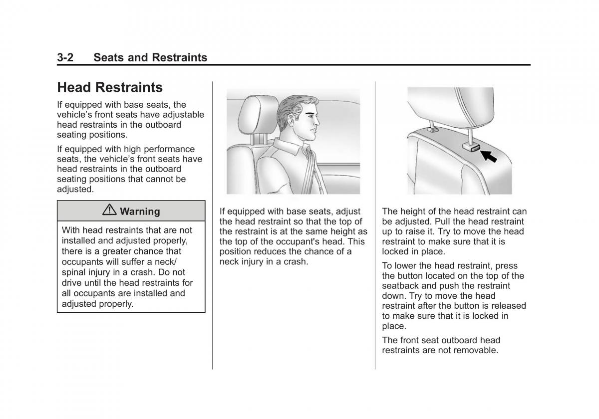 Chevrolet Camaro V 5 owners manual / page 53