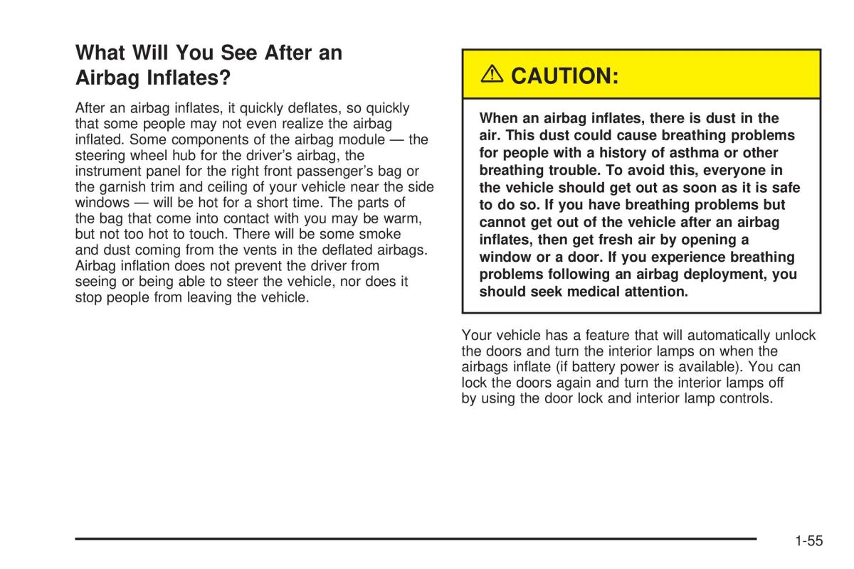 Chevrolet Cobalt owners manual / page 61