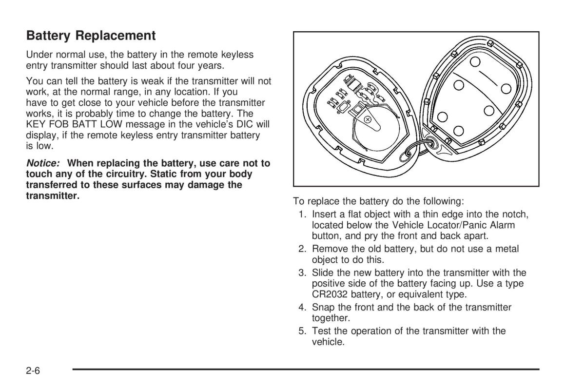 Chevrolet Cobalt owners manual / page 70