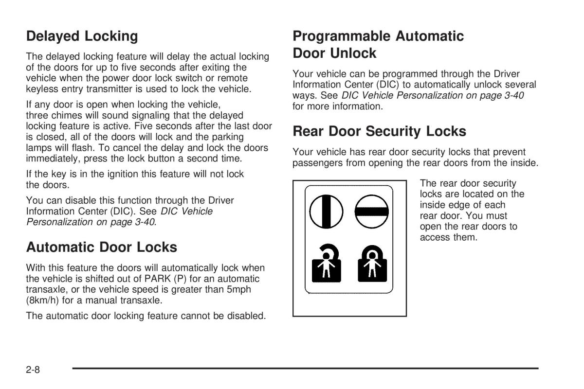 Chevrolet Cobalt owners manual / page 72