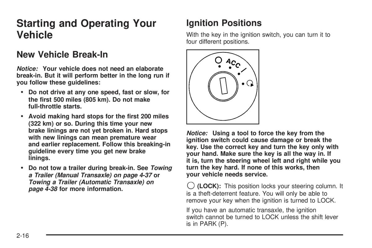 Chevrolet Cobalt owners manual / page 80