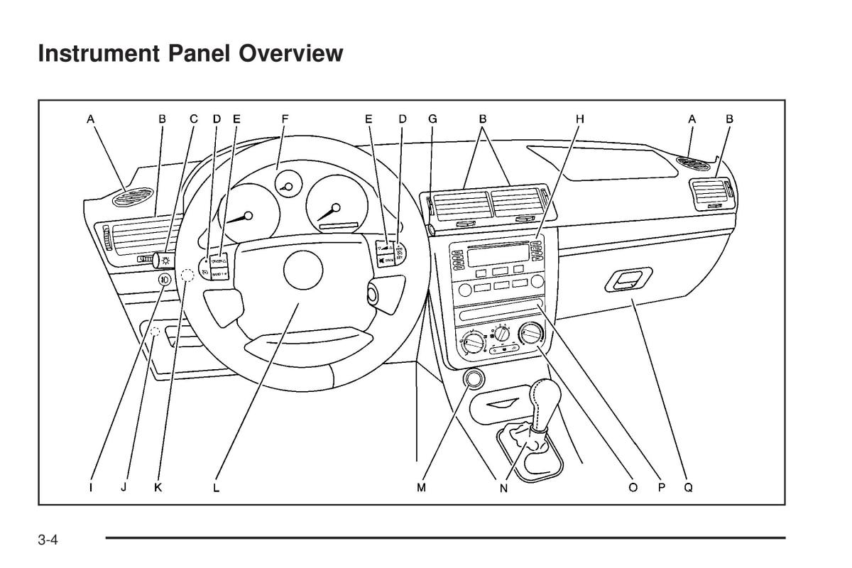 Chevrolet Cobalt owners manual / page 102