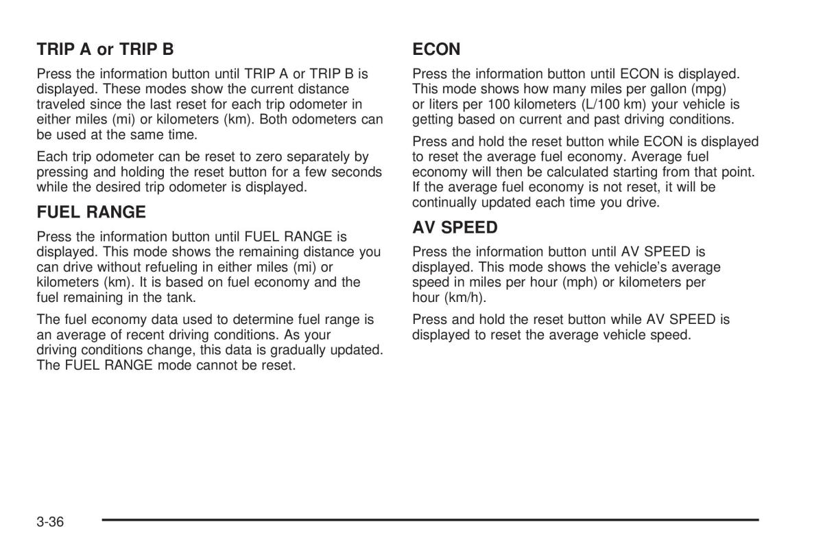 Chevrolet Cobalt owners manual / page 134