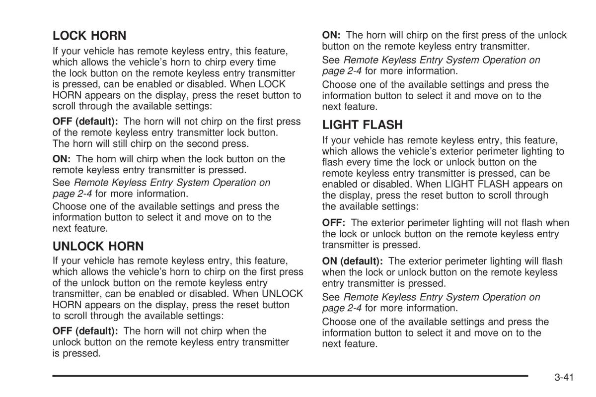 Chevrolet Cobalt owners manual / page 139