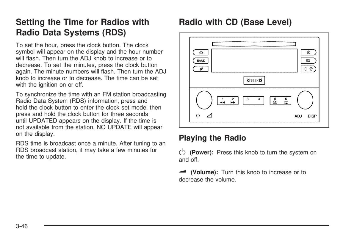 Chevrolet Cobalt owners manual / page 144