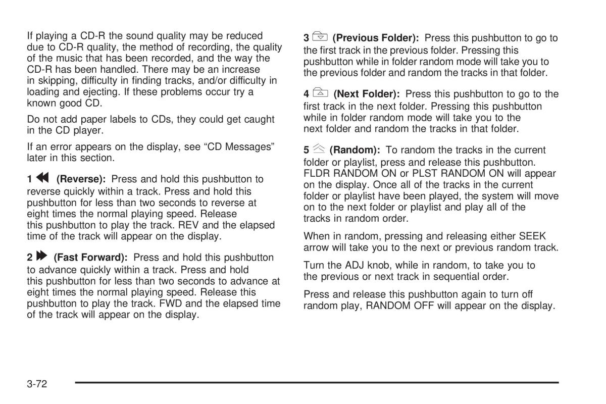 Chevrolet Cobalt owners manual / page 170