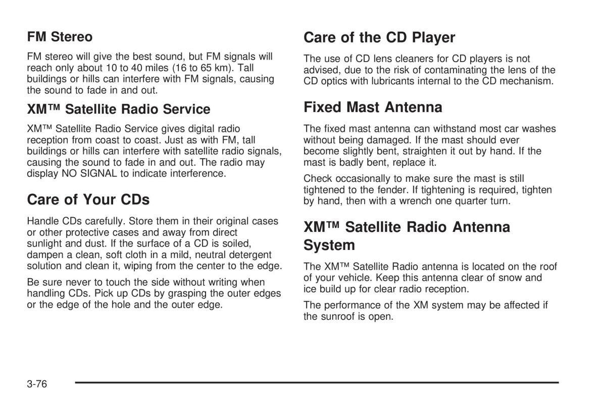 Chevrolet Cobalt owners manual / page 174