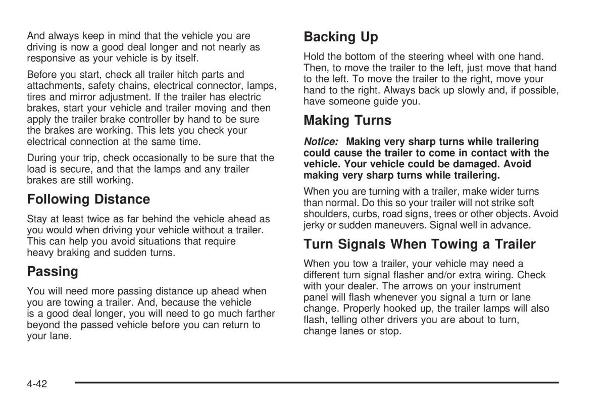 Chevrolet Cobalt owners manual / page 216