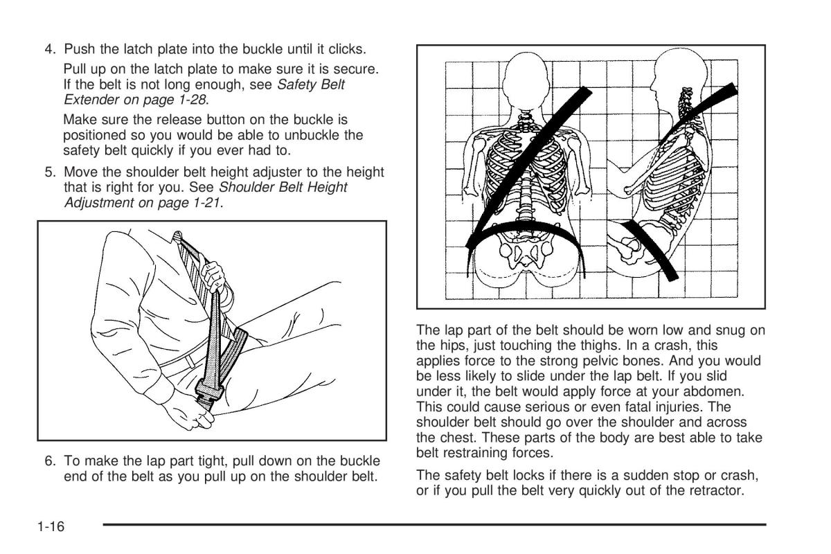 Chevrolet Cobalt owners manual / page 22