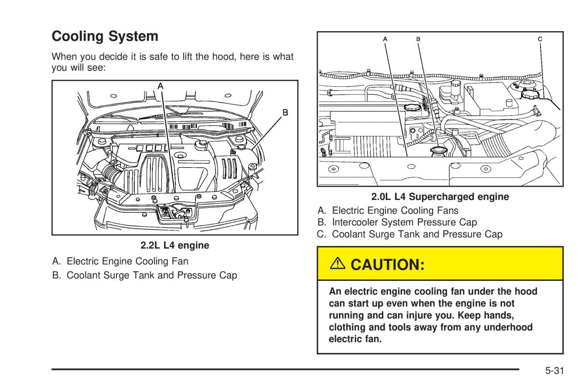 Chevrolet Cobalt owners manual / page 249