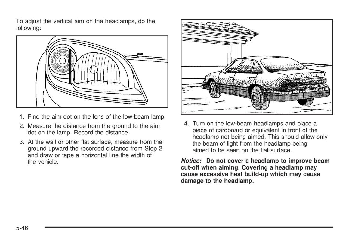 Chevrolet Cobalt owners manual / page 264