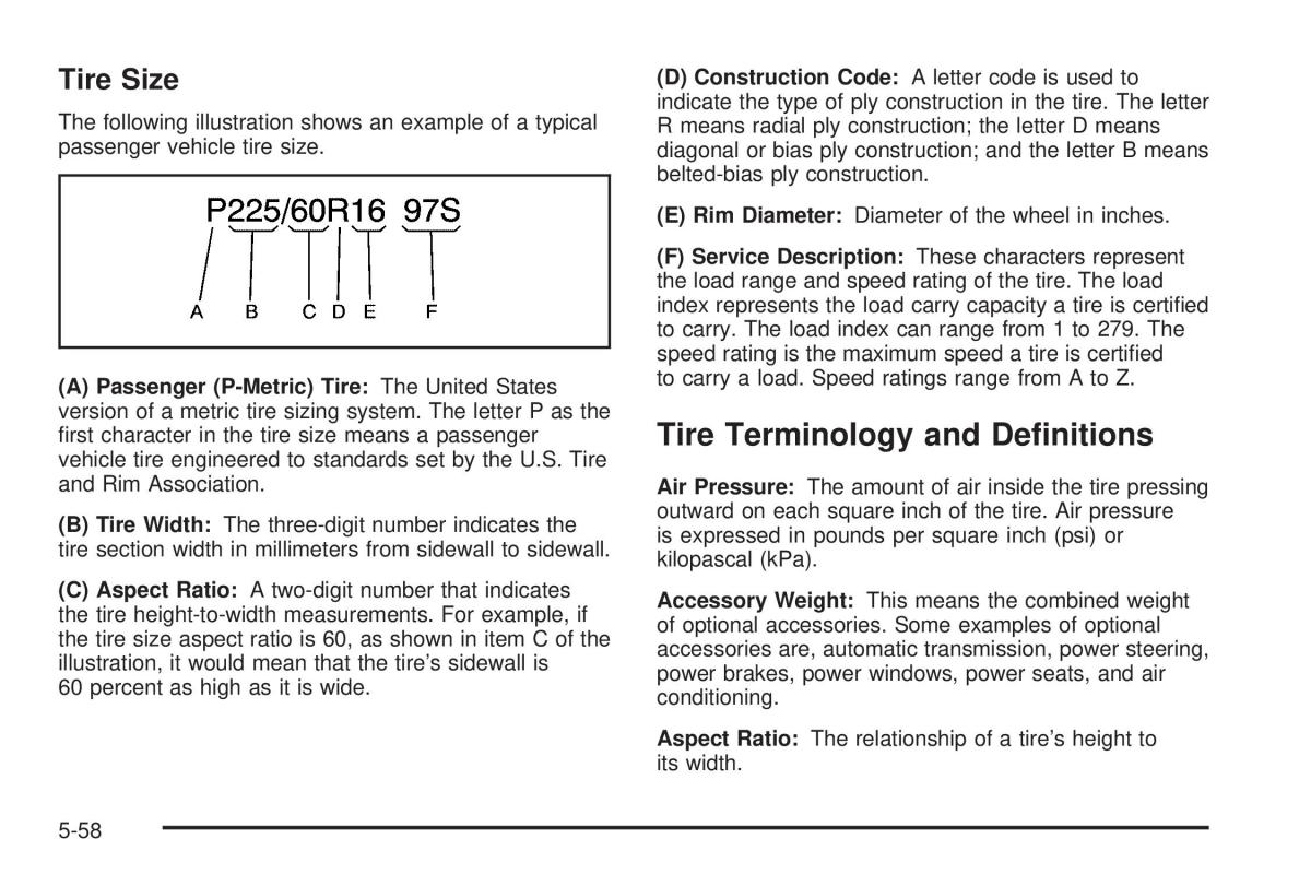 Chevrolet Cobalt owners manual / page 276