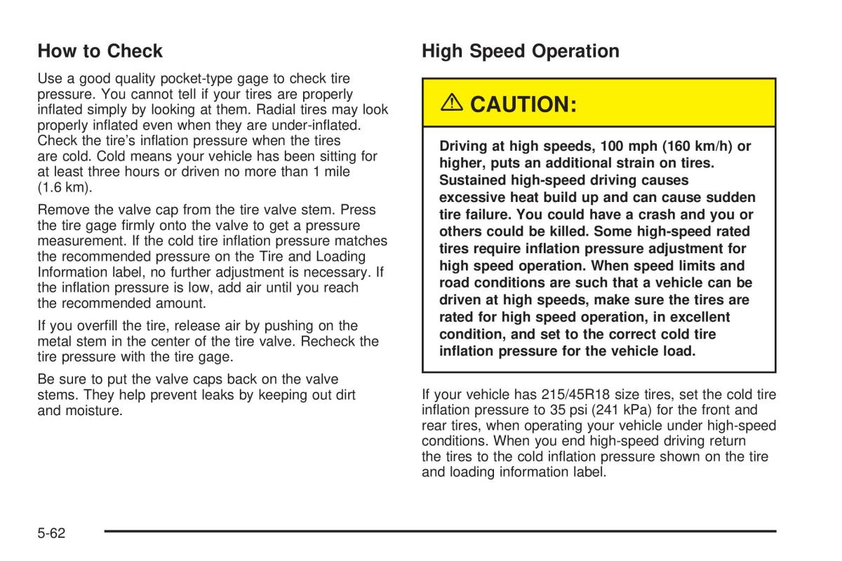 Chevrolet Cobalt owners manual / page 280