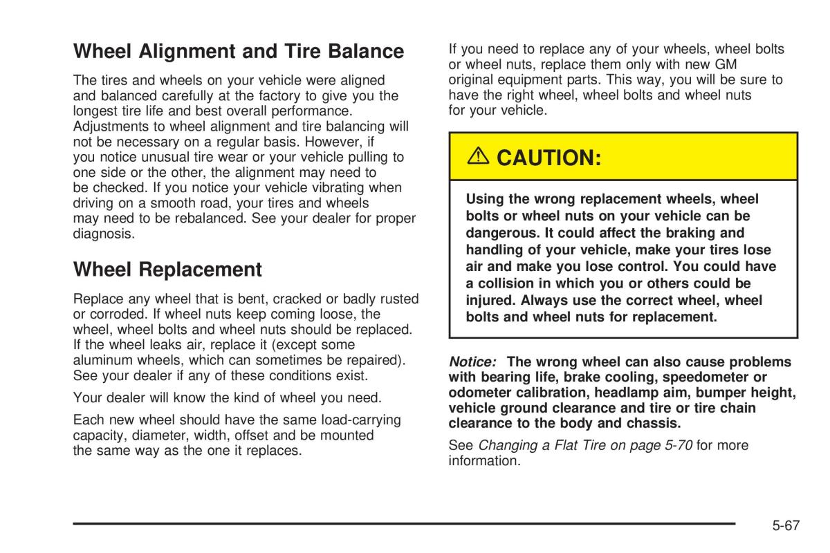 Chevrolet Cobalt owners manual / page 285