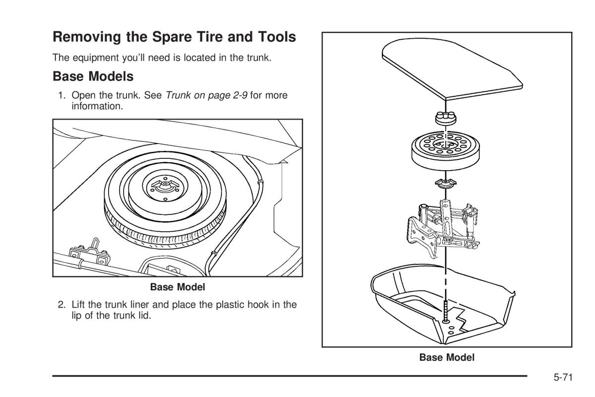 Chevrolet Cobalt owners manual / page 289