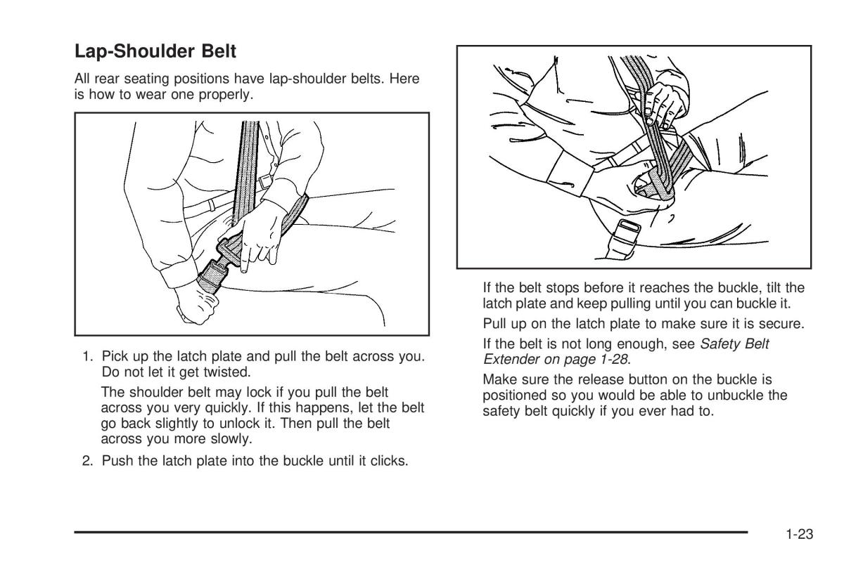 Chevrolet Cobalt owners manual / page 29