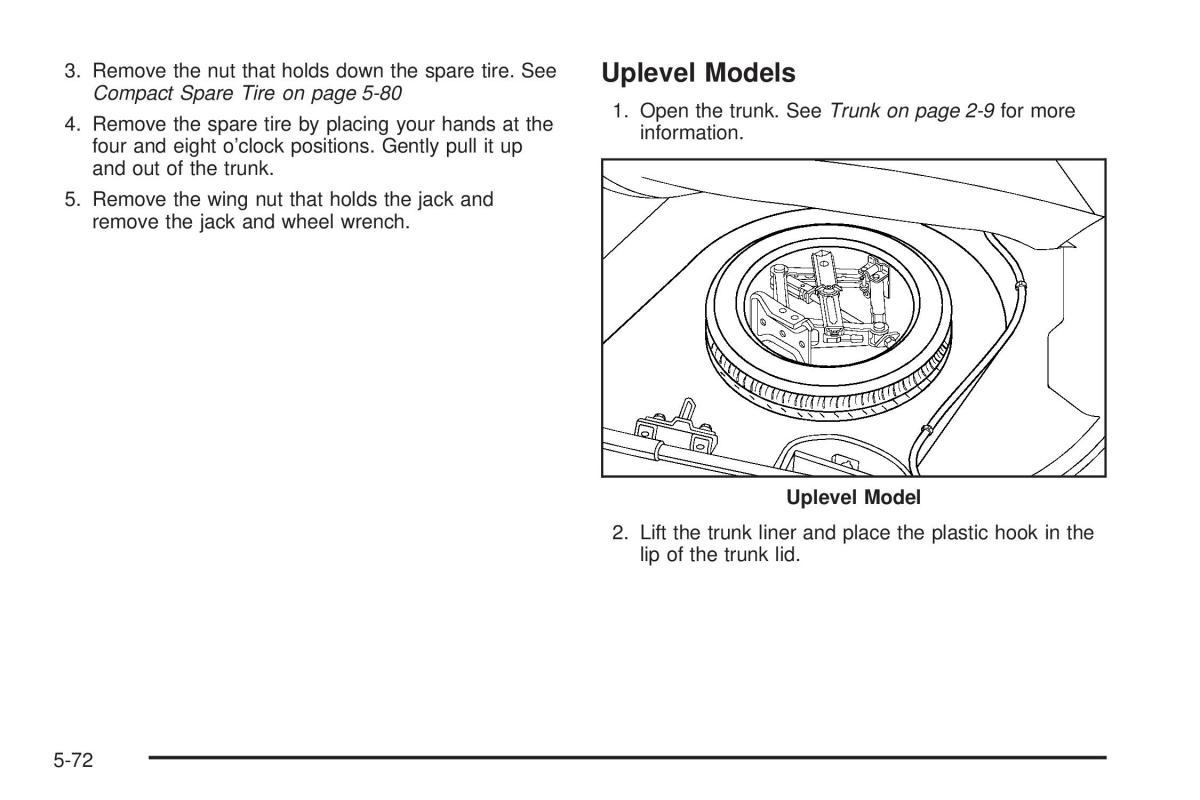 Chevrolet Cobalt owners manual / page 290