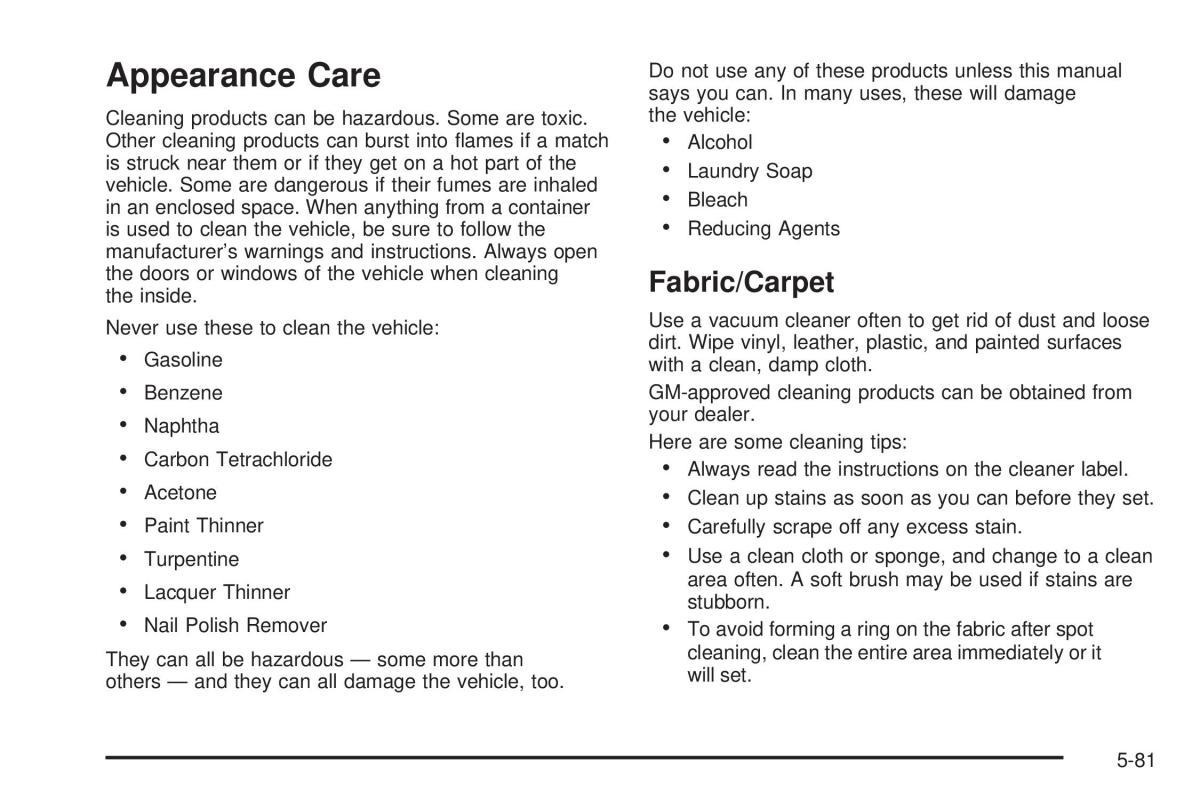 Chevrolet Cobalt owners manual / page 299