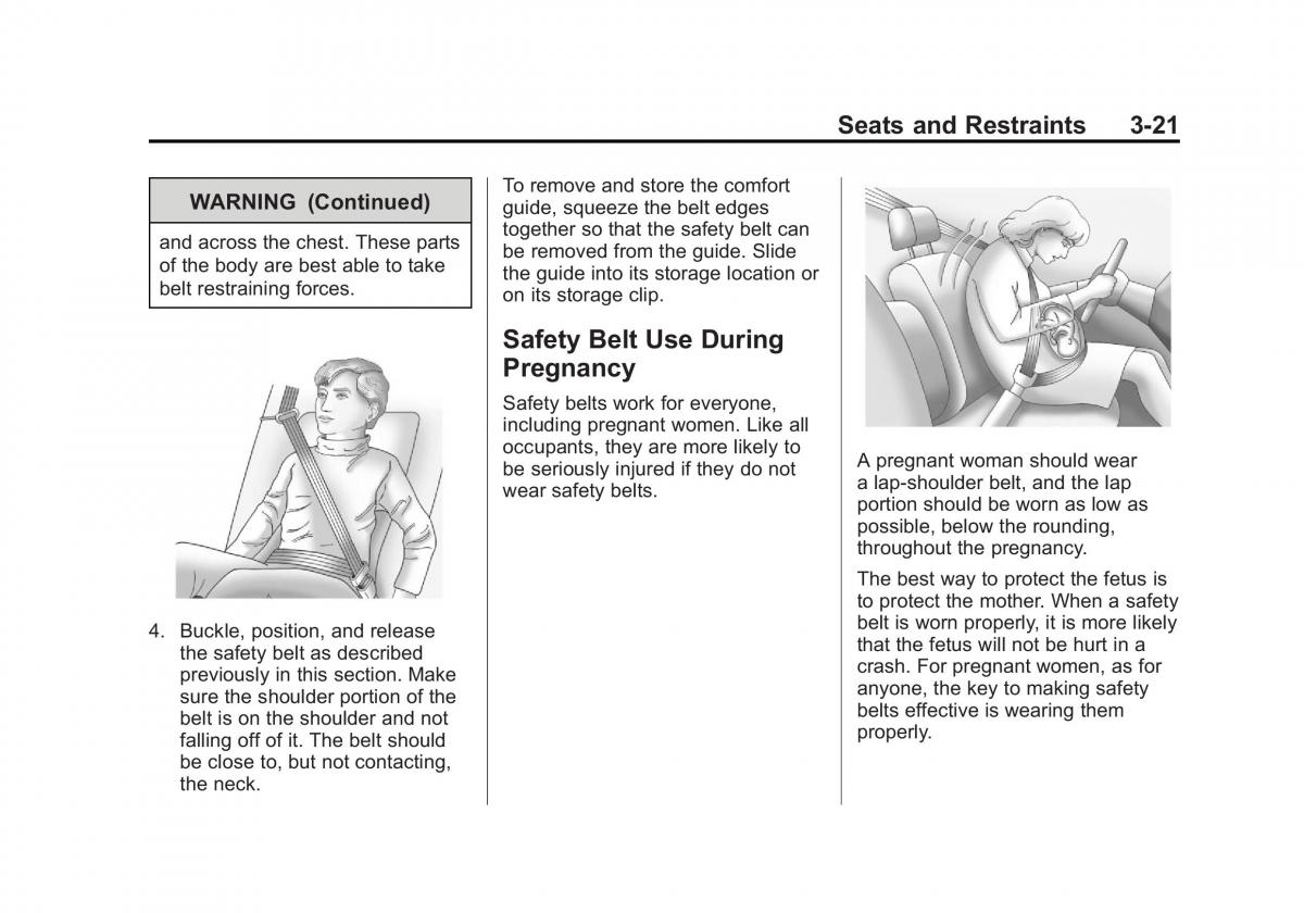 Chevrolet Traverse owners manual / page 77