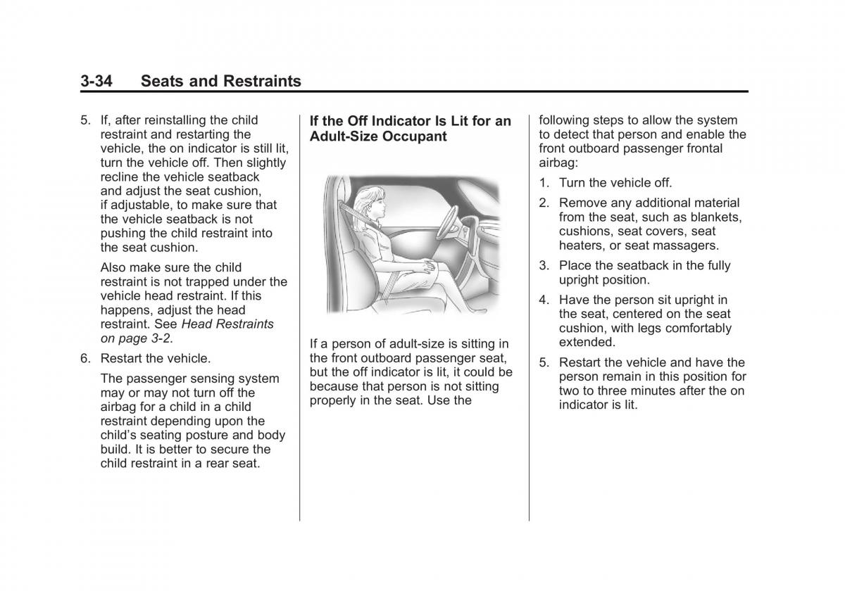 Chevrolet Traverse owners manual / page 90