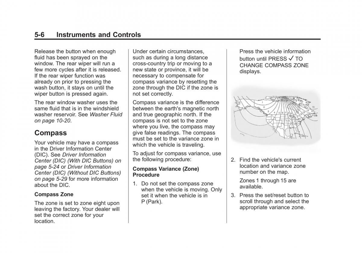 Chevrolet Traverse owners manual / page 126