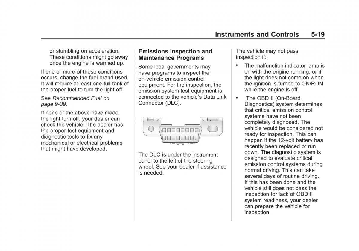 Chevrolet Traverse owners manual / page 139