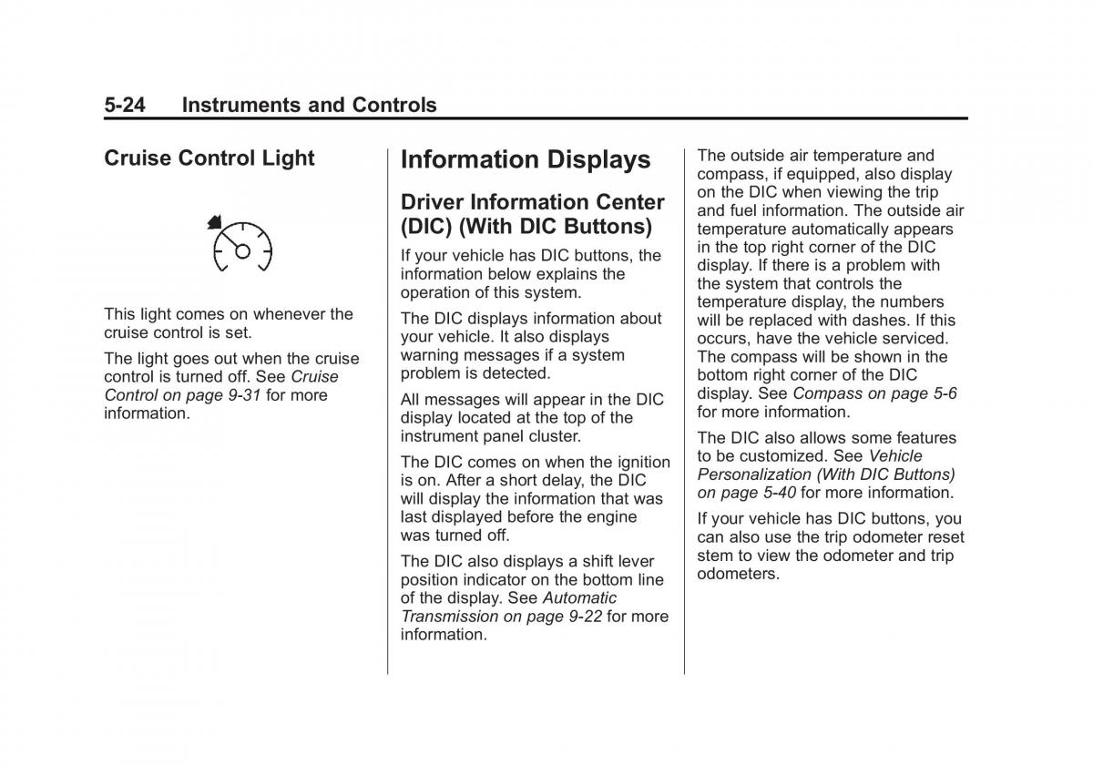 Chevrolet Traverse owners manual / page 144