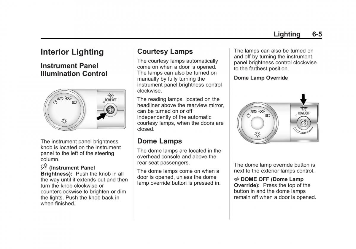 Chevrolet Traverse owners manual / page 177