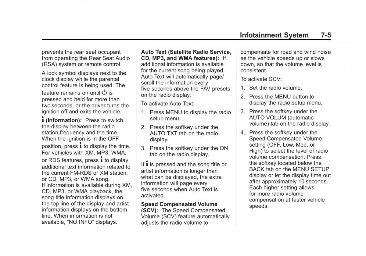 Chevrolet Traverse owners manual / page 185