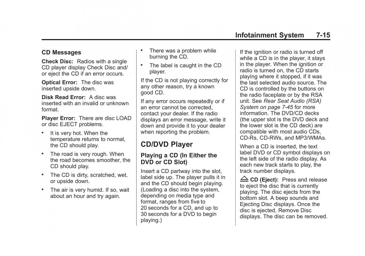 Chevrolet Traverse owners manual / page 195