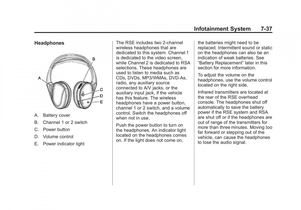 Chevrolet Traverse owners manual / page 217