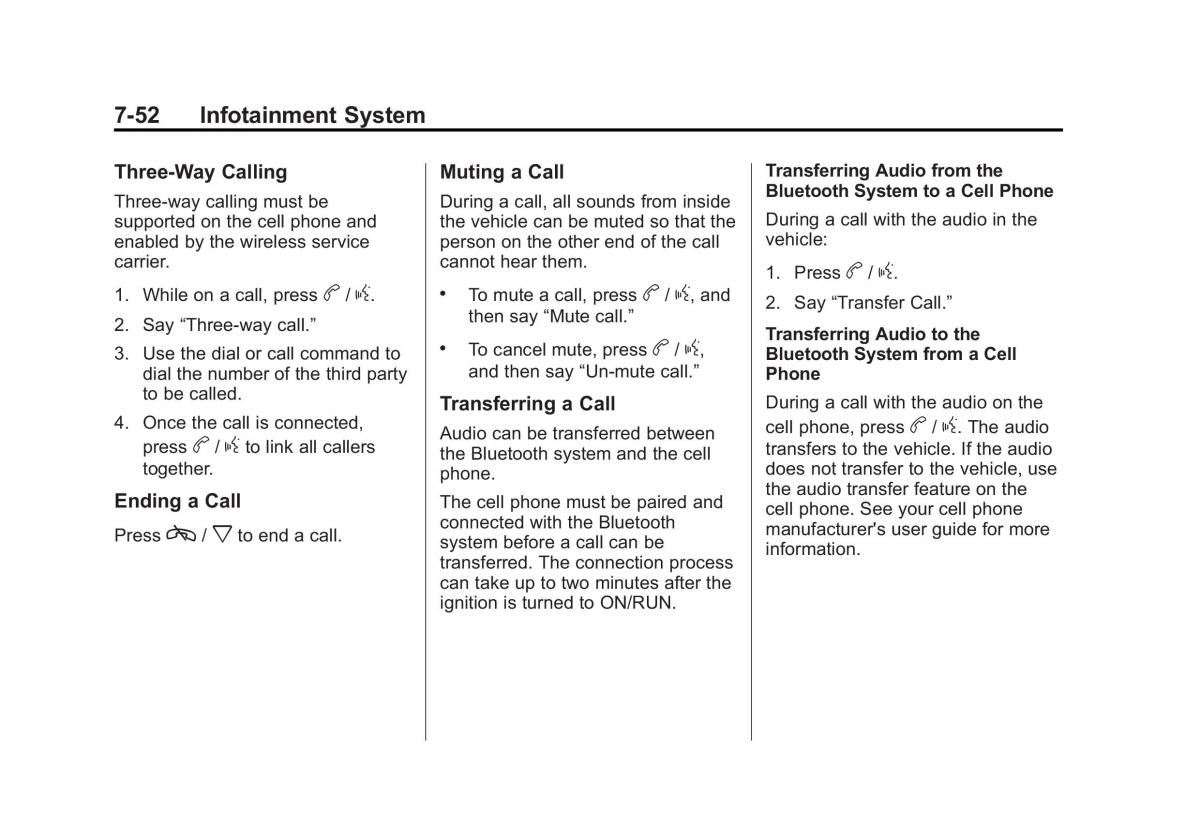 Chevrolet Traverse owners manual / page 232