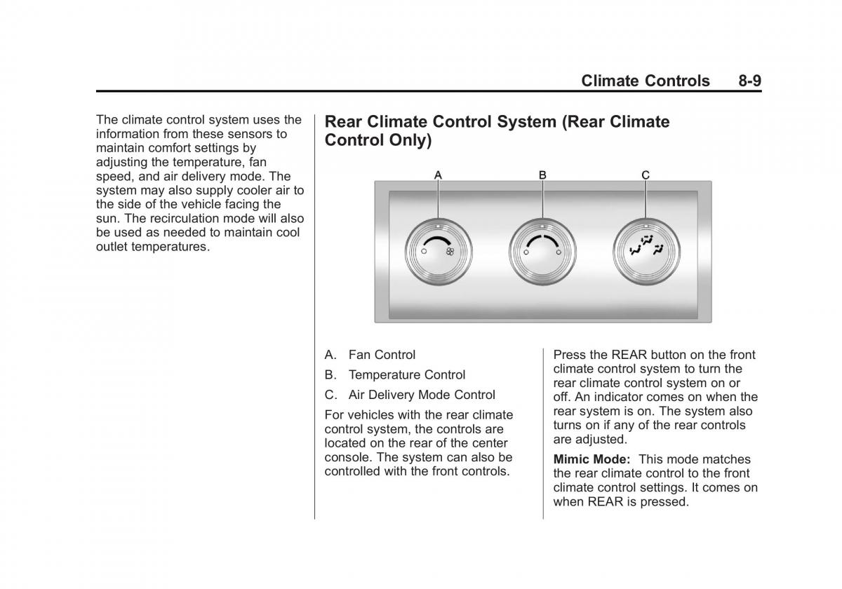 Chevrolet Traverse owners manual / page 243