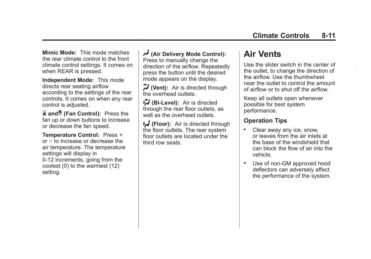 Chevrolet Traverse owners manual / page 245