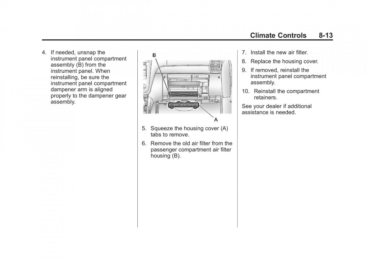 Chevrolet Traverse owners manual / page 247