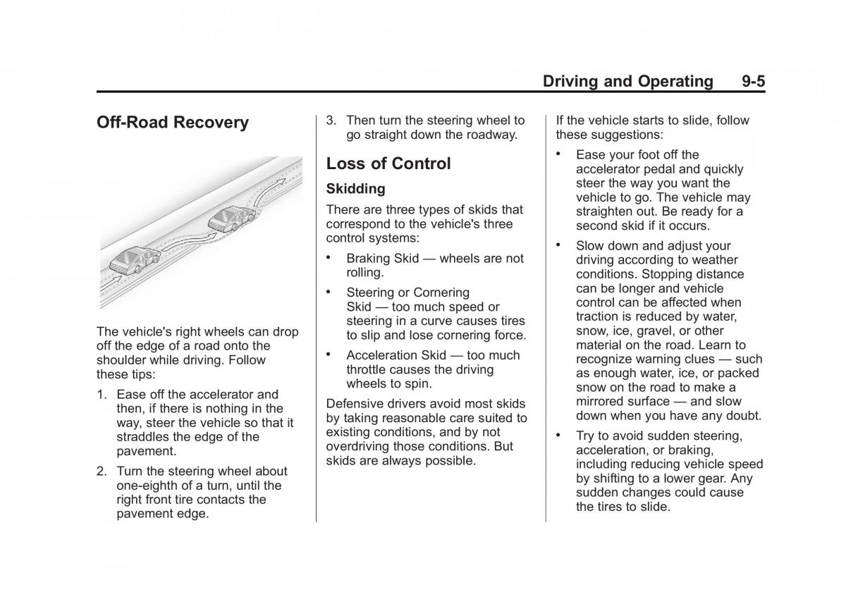 Chevrolet Traverse owners manual / page 253