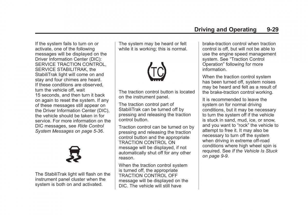 Chevrolet Traverse owners manual / page 277