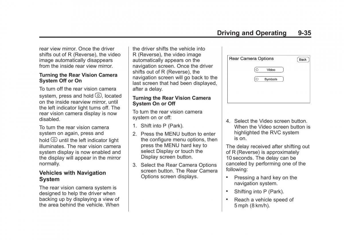 Chevrolet Traverse owners manual / page 283